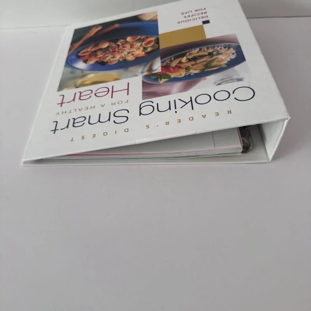 Readers Digest Cooking Smart for a Healthy Heart Binder with Recipes